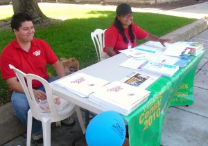 U.S. Census workers in Santa Ana