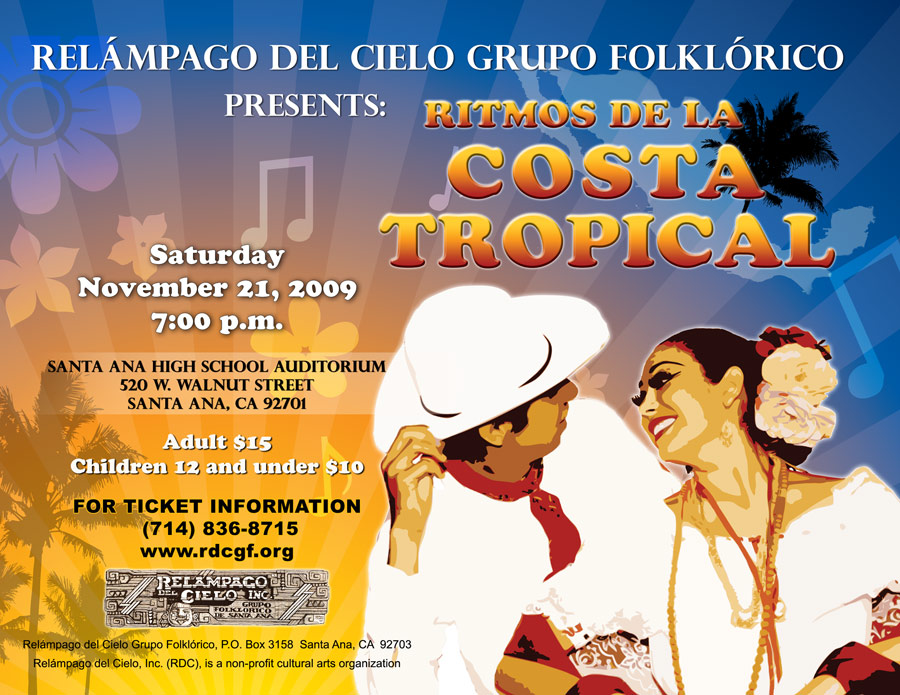 Ritmos de la Costa Tropical Flier