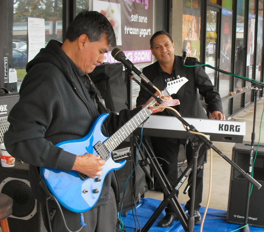 Band plays at Lee's Sandwiches in Santa Ana