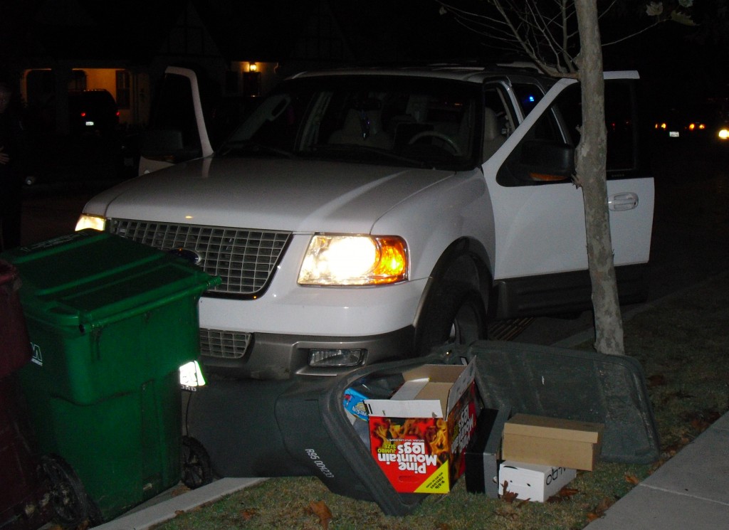 SAPD chase SUV into the Park Santiago Neighborhood