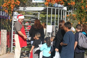 Lou Correa at the Santa Ana Zoo