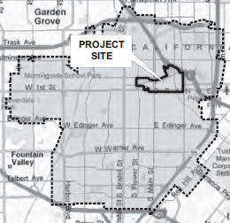 Santa Ana Transit Zone