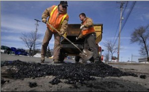 Santa Ana road repair