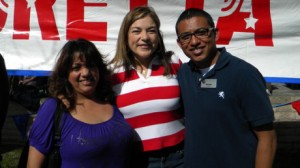 Loretta Sanchez and Alex Flores