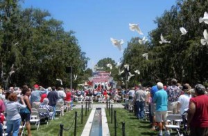 Fairhaven Memorial Day, White Dove Release