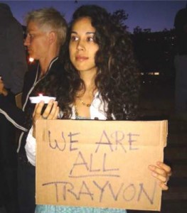 Santa Ana Trayvon Martin Vigil