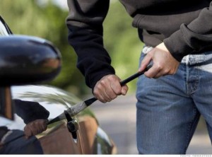 Stealing a car in Santa Ana