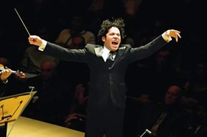 Conductor Gustavo Dudamel (credit Los Angeles Philharmonic)