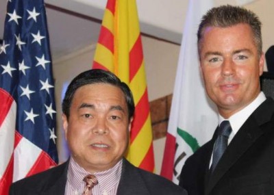 Long Pham and Travis Allen