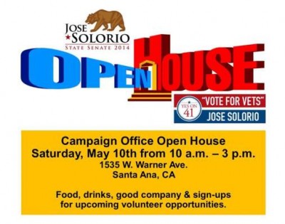 Jose Solorio Open House