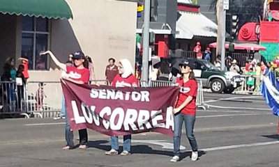 Lou Correa at the Fiestas Patrias Parade