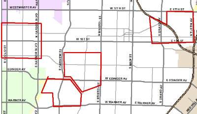 OC Mosquito Spraying Map