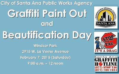 Santa Ana 2015 Graffiti Paint Out Day