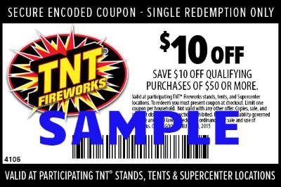 TNT coupon sample