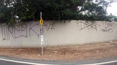 More Tagging in Santa Ana