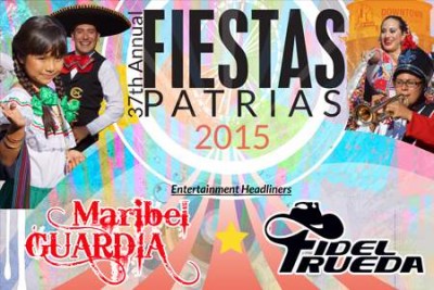 Fiestas Patrias 2015 in Santa Ana