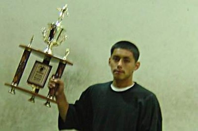 Irvin Tellez was an award winning handball player when he was 17 years old