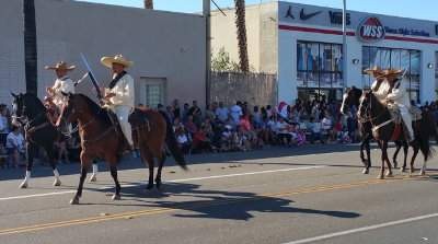 Mexican Revolutionaries at the 2015 Fiestas Patrias Parade