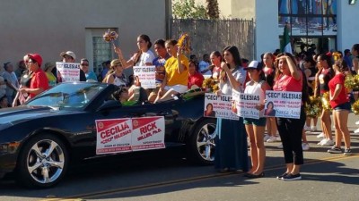 The Ceci Iglesias Car at the Fiestas Patrias Parade