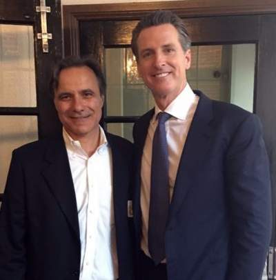 Bruce Bauer and California's gun-grabbing Lt. Gov. Gavin Newsom